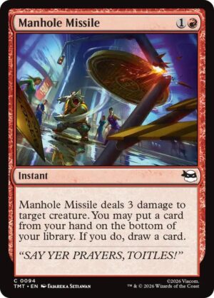 Manhole Missile - 94: Teenage Mutant Ninja Turtles
