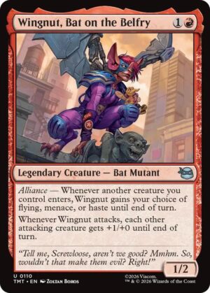 Wingnut, Bat on the Belfry - 110: Teenage Mutant Ninja Turtles