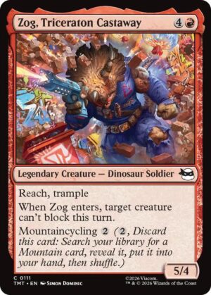 Zog, Triceraton Castaway - 111: Teenage Mutant Ninja Turtles
