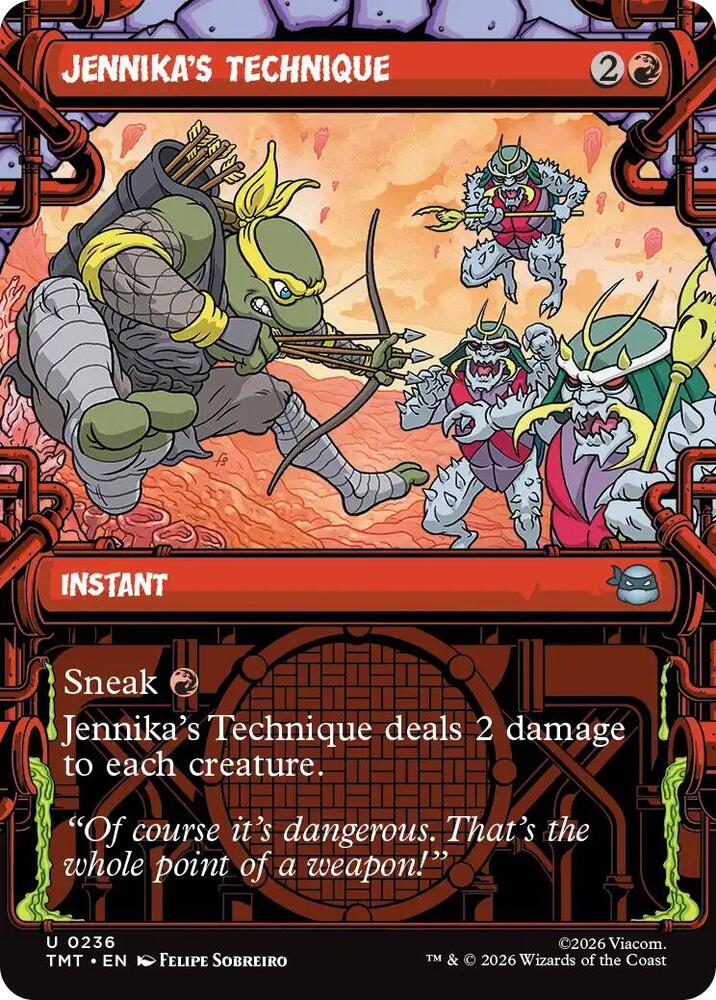 Jennika's Technique (Showcase) - 236: Teenage Mutant Ninja Turtles