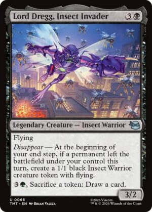 Lord Dregg, Insect Invader - 65: Teenage Mutant Ninja Turtles