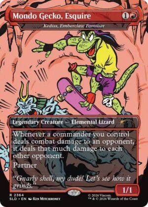 Mondo Gecko, Esquire - Kediss, Emberclaw Familiar - 2364: Secret Lair Drop Series