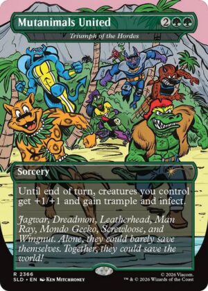 Mutanimals United - Triumph of the Hordes - 2366: Secret Lair Drop Series