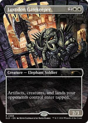 Loxodon Gatekeeper (2358) - 2358: Secret Lair Drop Series