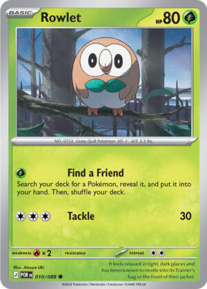 Rowlet - 010/088 - 010/088: ME03: Perfect Order