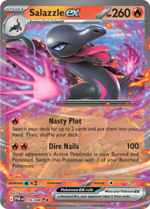 Salazzle ex - 016/088 - 016/088: ME03: Perfect Order