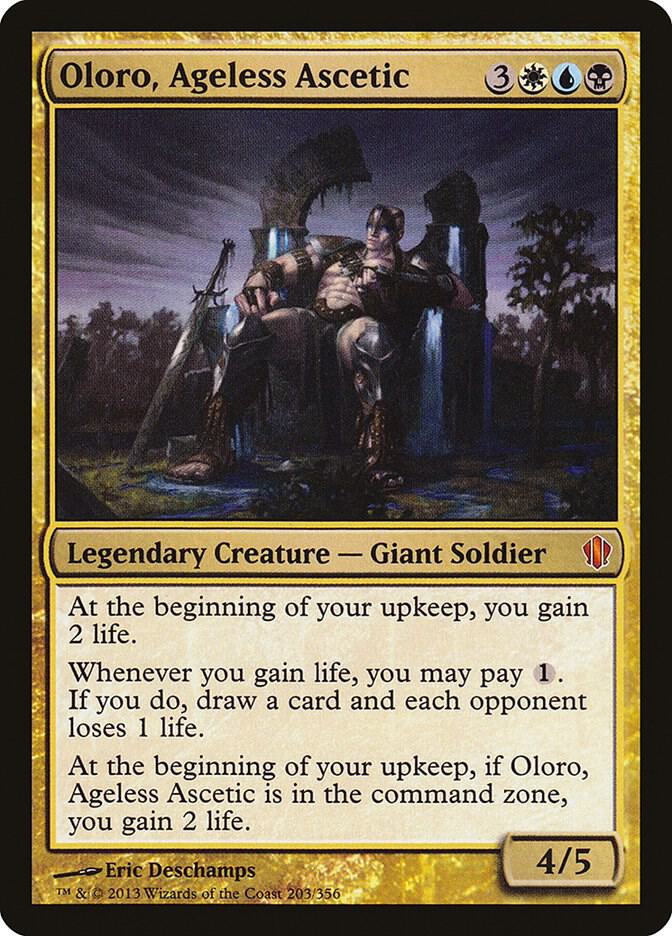 Oloro, Ageless Ascetic - 203: Commander 2013