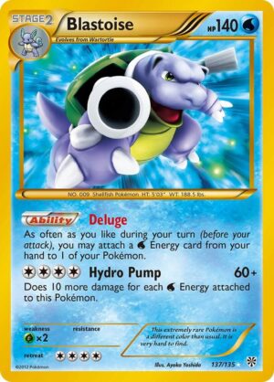 Blastoise - 137/135: Plasma Storm (LP)
