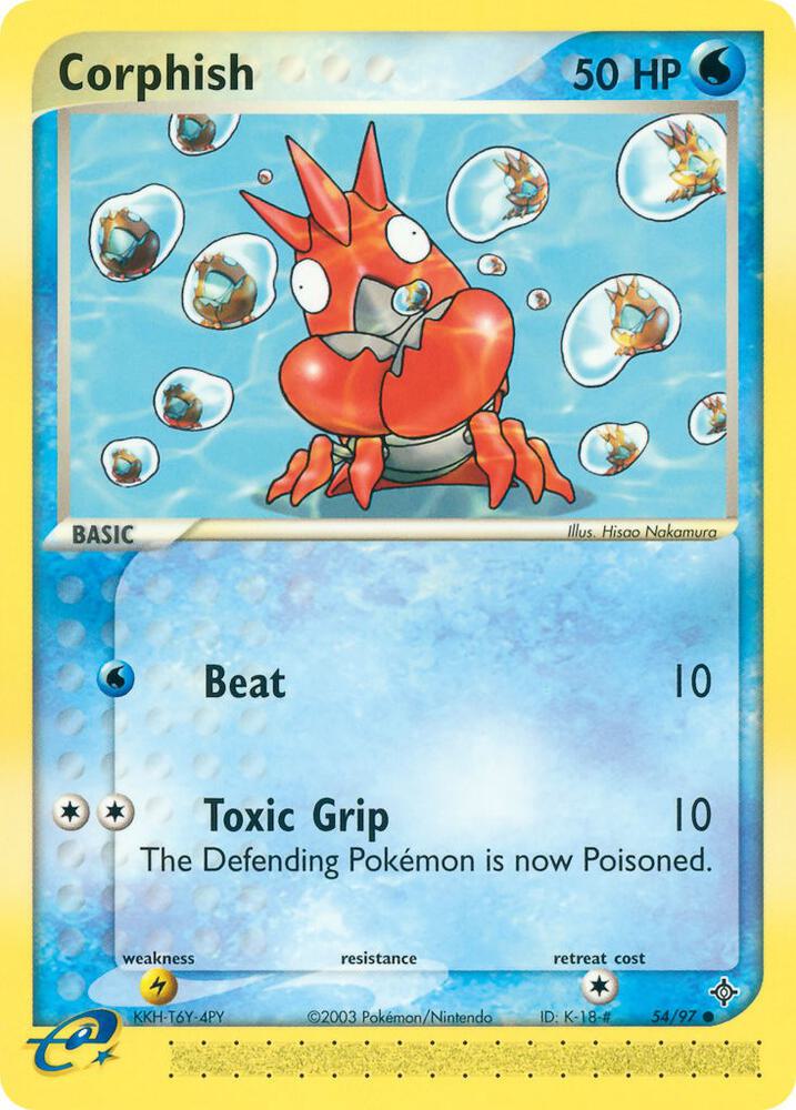 Corphish - 54/97 - 54/97: Dragon