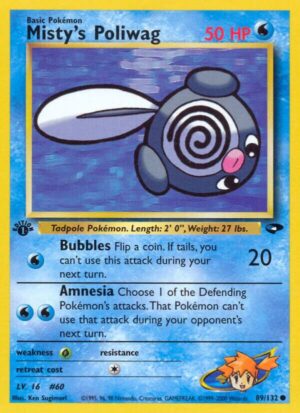 Misty's Poliwag - 089/132: Gym Challenge (LP)