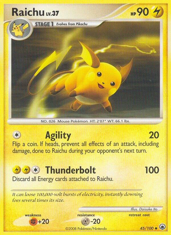Raichu - 45/100: Majestic Dawn