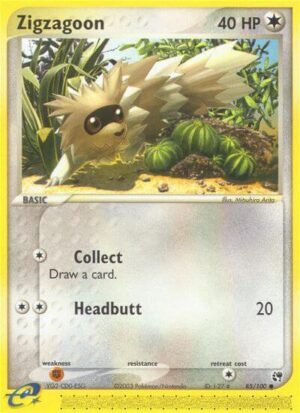 Zigzagoon - 85/100: Sandstorm