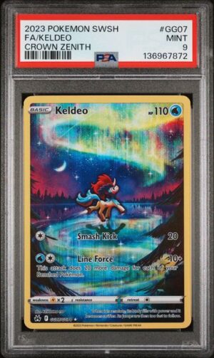 Keldeo - Crown Zenith: Galarian Gallery (CRZ:GG) PSA 9