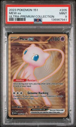 Mew Ex (Metal) - 205/165 - PSA 9