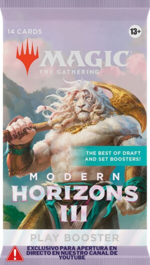 Modern Horizons 3 (MH3) - Play Booster Pack (Exclusivo para apertura en directos de Boosterlandia)
