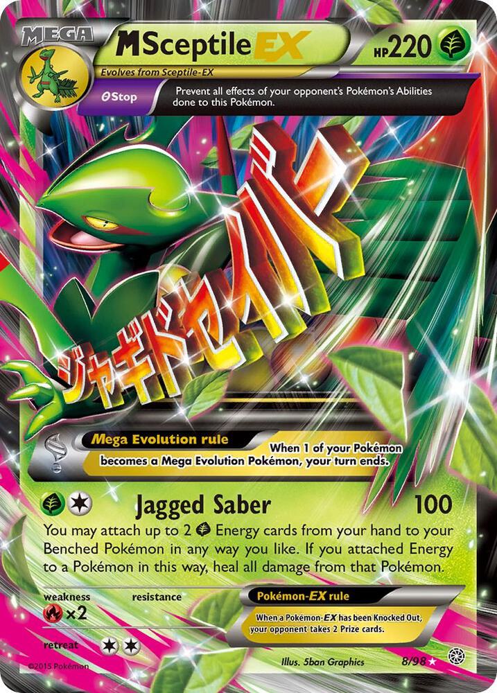 M Sceptile EX - 8/98: XY - Ancient Origins