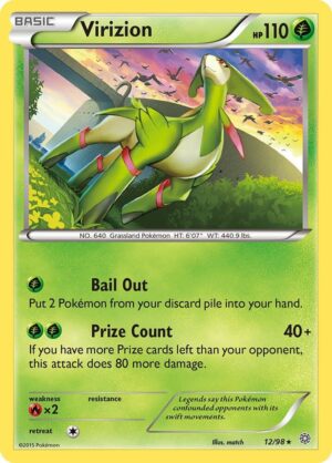 Virizion - 12/98: XY - Ancient Origins