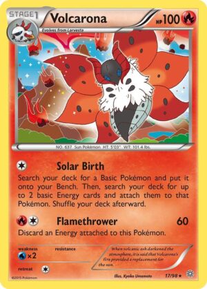 Volcarona (17) - 17/98: XY - Ancient Origins