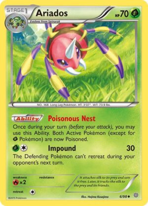 Ariados - 6/98: XY - Ancient Origins