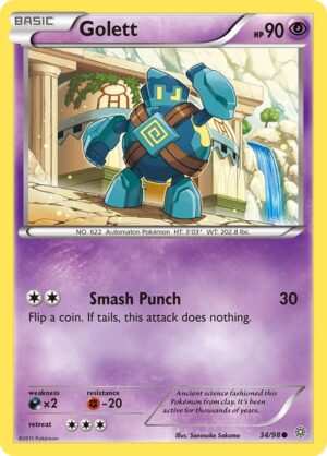 Golett - 34/98: XY - Ancient Origins