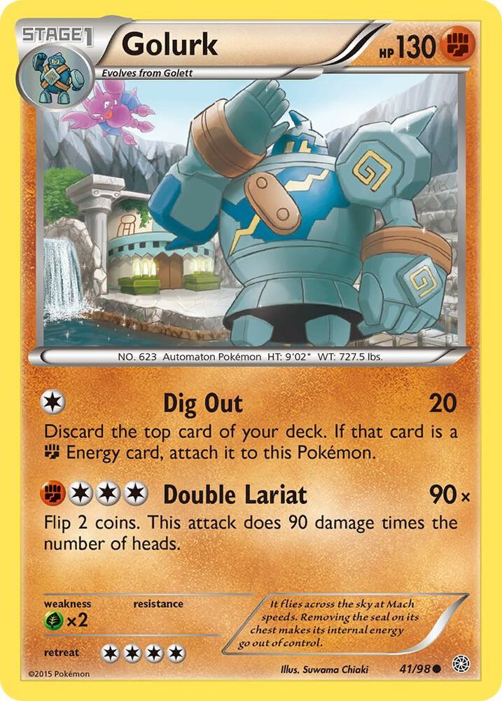 Golurk (41) - 41/98: XY - Ancient Origins