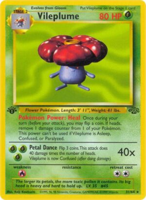 Vileplume (31) - 31/64: Jungle (LP)