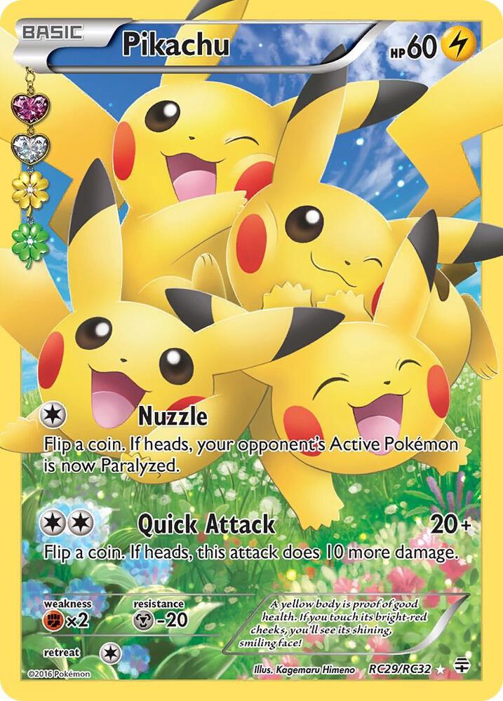 Pikachu (Full Art) - RC29/RC32: Generations: Radiant Collection (MP)