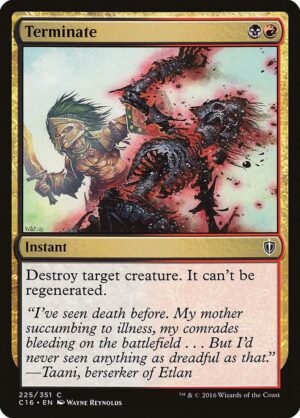 Terminate - 225: Commander 2016
