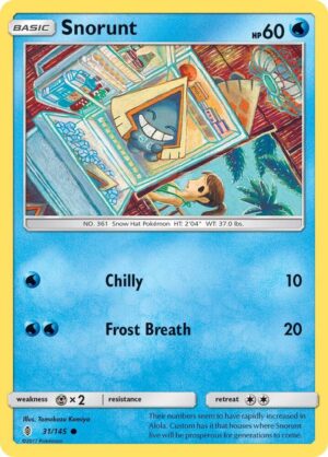 Snorunt - 31/145: SM - Guardians Rising