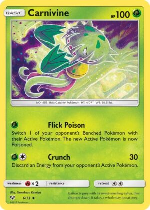 Carnivine - 6/73: Shining Legends