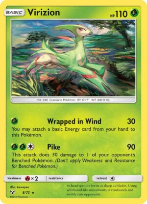 Virizion - 8/73: Shining Legends