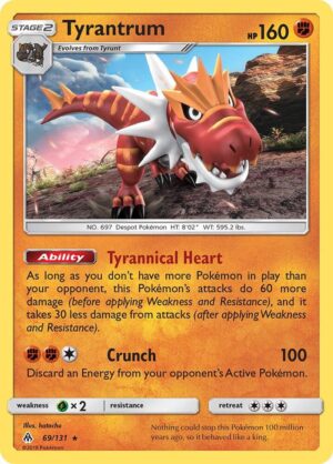 Tyrantrum - 69/131: SM - Forbidden Light