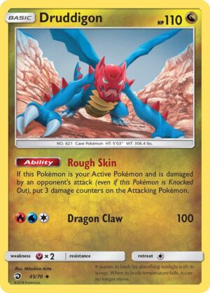 Druddigon - 45/70: Dragon Majesty