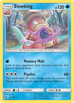 Slowking - 55/214: SM - Lost Thunder