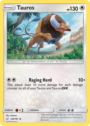 Tauros - 129/181: SM - Team Up