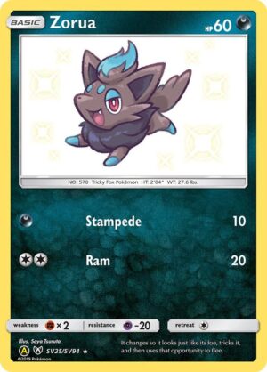 Zorua - SV25/SV94: Hidden Fates: Shiny Vault