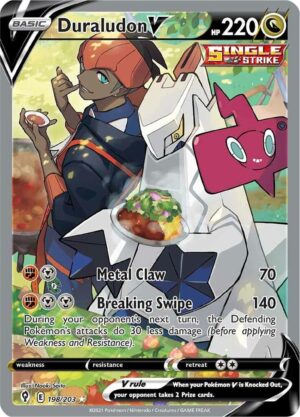 Duraludon V (Alternate Full Art) - 198/203: SWSH07: Evolving Skies