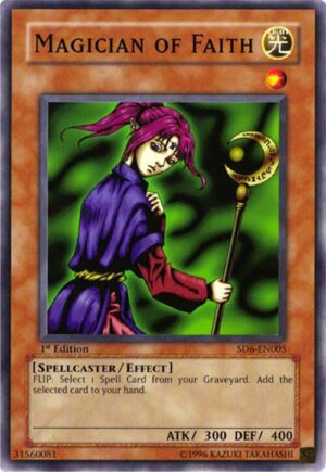 Magician of Faith - SD6-EN005: Structure Deck: Spellcaster's Judgment (MP)