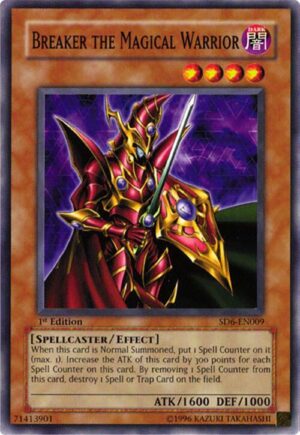Breaker the Magical Warrior - SD6-EN009: Structure Deck: Spellcaster's Judgment (LP)