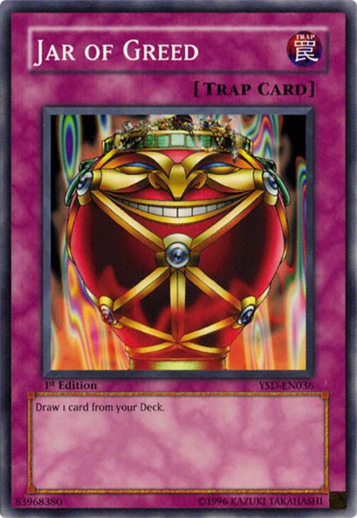Jar of Greed - YSD-EN036: Starter Deck 2006 (MP)