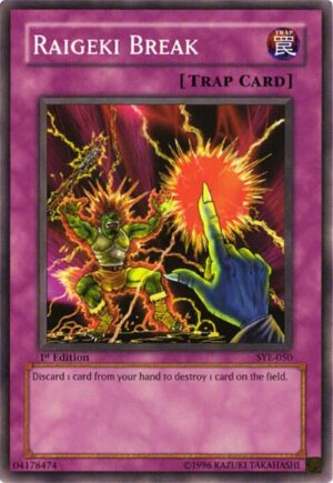Raigeki Break - SYE-050: Starter Deck: Yugi Evolution (HP)
