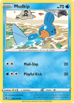 Mudkip - 062/264: SWSH08: Fusion Strike