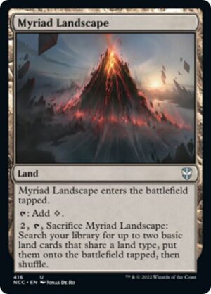 Myriad Landscape - 416: Commander: Streets of New Capenna