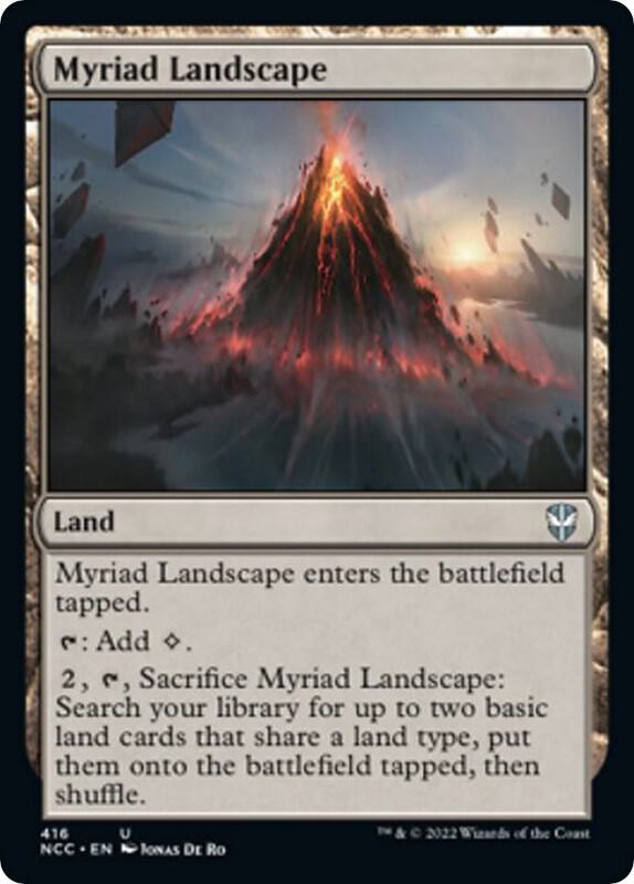 Myriad Landscape - 416: Commander: Streets of New Capenna