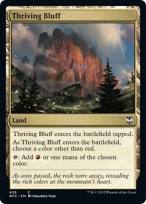 Thriving Bluff - 438: Commander: Streets of New Capenna