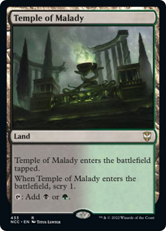 Temple of Malady - 433: Commander: Streets of New Capenna