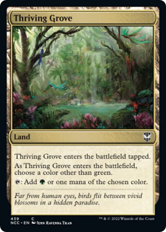 Thriving Grove - 439: Commander: Streets of New Capenna