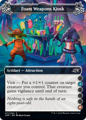 Foam Weapons Kiosk (2-6) - 211: Unfinity