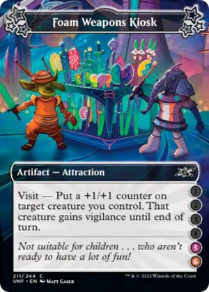 Foam Weapons Kiosk (5-6) - 211: Unfinity