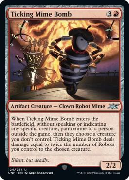 Ticking Mime Bomb - 124: Unfinity